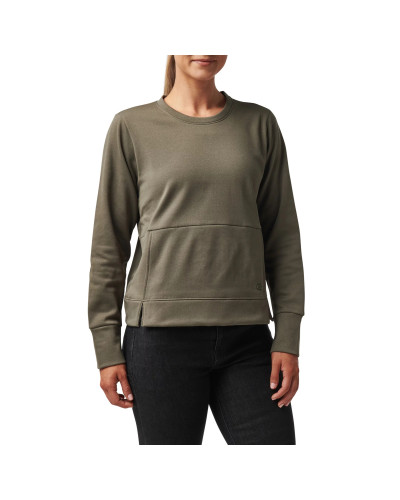 Світшот жіночий 5.11 Tactical Elizabeth Crew Sweatshirt, Ranger green (62128-186)