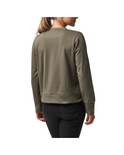 Світшот жіночий 5.11 Tactical Elizabeth Crew Sweatshirt, Ranger green (62128-186)