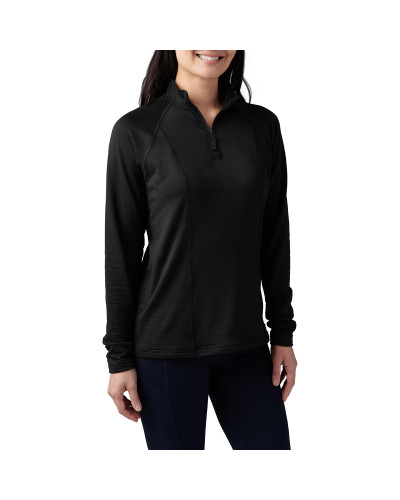 Термореглан женский 5.11 Tactical Women's Stratos 1/4 Zip, Black (62417-019)
