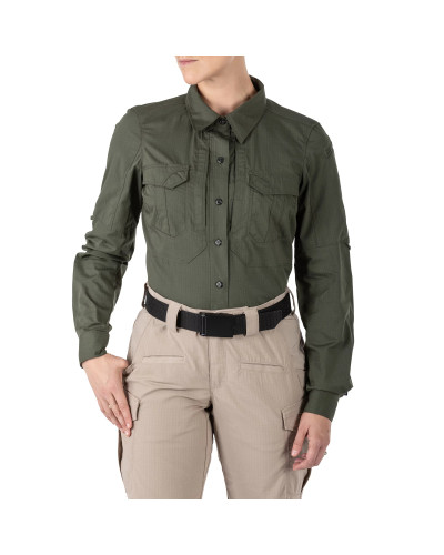 Сорочка тактична жіноча 5.11 Tactical Women's Stryke™ Long Sleeve Shirt, TDU green (62404-190)