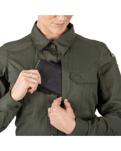 Сорочка тактична жіноча 5.11 Tactical Women's Stryke™ Long Sleeve Shirt, TDU green (62404-190)