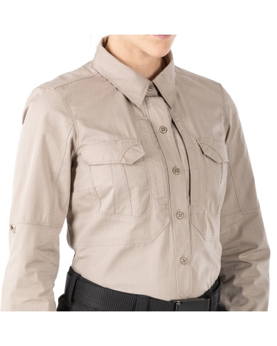 Сорочка тактична жіноча 5.11 Tactical Women's Stryke™ Long Sleeve Shirt, Khaki (62404-055)