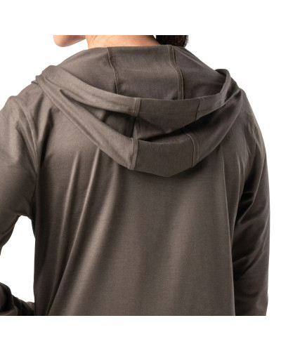 Реглан с капюшоном женский 5.11 Tactical PT-R Emily Full Zip, Ranger green (66022-186)