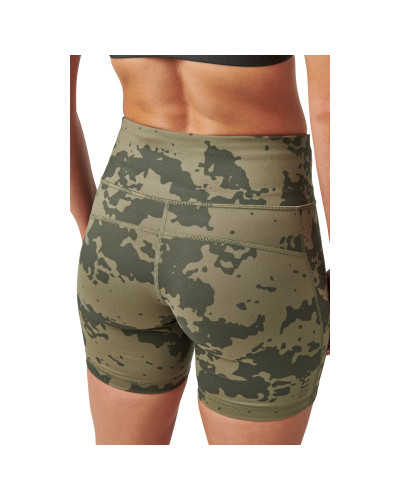 Шорты тренировочные женские 5.11 Tactical PT-R Eliza Short, Ranger green camo (67012-419)