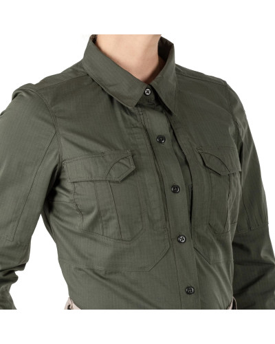 Сорочка тактична жіноча 5.11 Tactical Women's Stryke™ Long Sleeve Shirt, TDU green (62404-190)