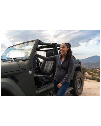 Куртка флисовая женская 5.11 Tactical Women's Stratos Full Zip, Black (62424-019)