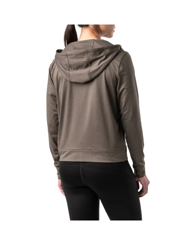 Реглан с капюшоном женский 5.11 Tactical PT-R Emily Full Zip, Ranger green (66022-186)