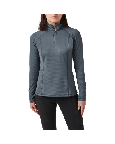 Термореглан женский 5.11 Tactical Women's Stratos 1/4 Zip, Turbulence (62417-545)