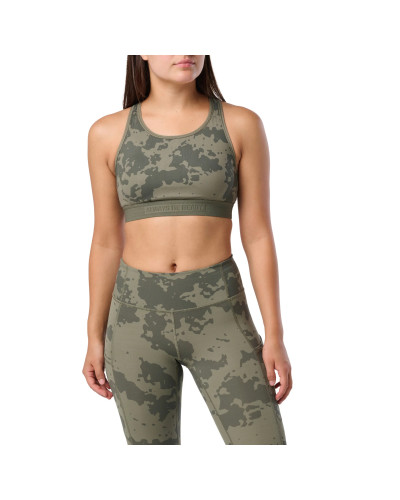Топ спортивный женский 5.11 Tactical PT-R Valentina Sports Bra, Ranger green camo (66020-419)