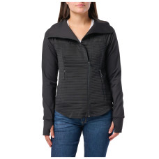 Куртка жіноча 5.11 Tactical Women's Crystal Hybrid Full Zip Jacket, Black