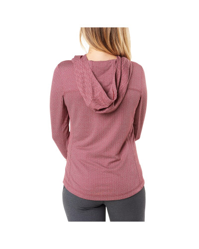Пуловер женский 5.11 Aphrodite Hooded Pullover, Code Red Herringbone (62025-486)