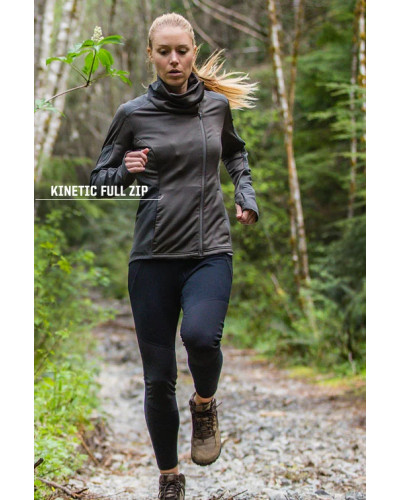 Реглан тактический женский 5.11 Kinetic Full Zip, Black (62075-019)