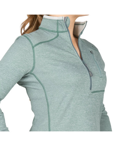Термореглан женский 5.11 Tactical Women's Glacier Half Zip, Jade (62005-215)