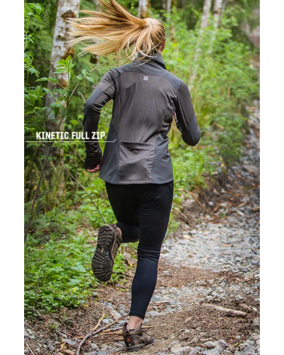 Реглан тактический женский 5.11 Kinetic Full Zip, Black (62075-019)