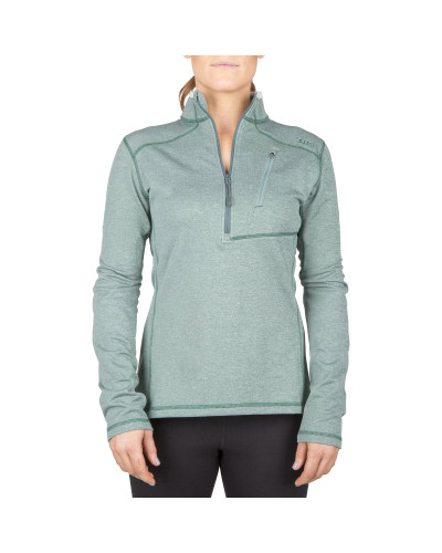 Термореглан женский 5.11 Tactical Women's Glacier Half Zip, Jade (62005-215)