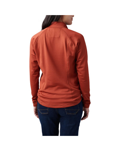Термореглан женский 5.11 Tactical Women's Stratos 1/4 Zip, OX blood (62417-469)