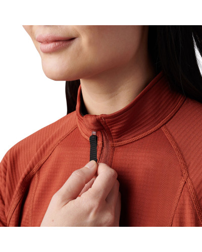 Термореглан женский 5.11 Tactical Women's Stratos 1/4 Zip, OX blood (62417-469)
