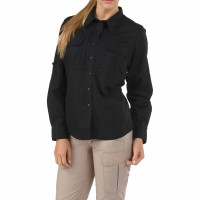 Рубашка тактическая женская 5.11 Women’s TACLITE® Pro Long Sleeve Shirt, Black