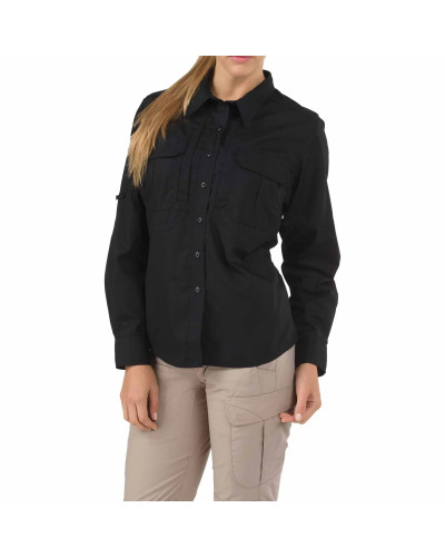 Рубашка тактическая женская 5.11 Women’s TACLITE® Pro Long Sleeve Shirt, Black (62070-019)