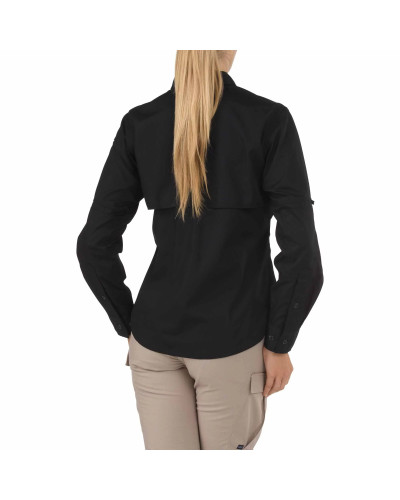 Рубашка тактическая женская 5.11 Women’s TACLITE® Pro Long Sleeve Shirt, Black (62070-019)