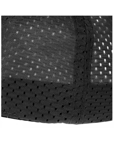 Кепка бейсболка Mil-Tec с сетчатой вставкой, Black (12317602)