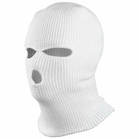 Балаклава Mil-Tec трехдырочная (акрил), White