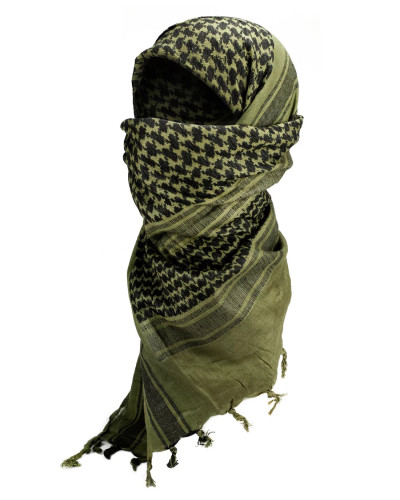 Пов'язка універсальна Mil-Tec Шемаг (Арафатка), Olive/black (12610000)