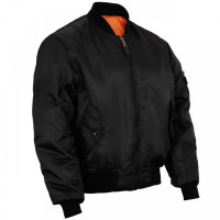Куртка льотна Mil-Tec MA1, Black