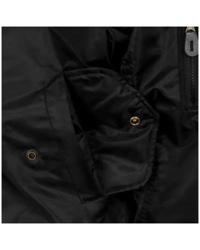 Куртка льотна Mil-Tec MA1, Black (10403002)