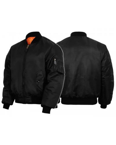 Куртка льотна Mil-Tec MA1, Black (10403002)