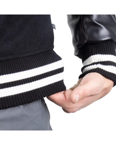 Куртка демісезонна Sturm Mil-Tec Baseball Jacket Top Gun League, Black (10361002)