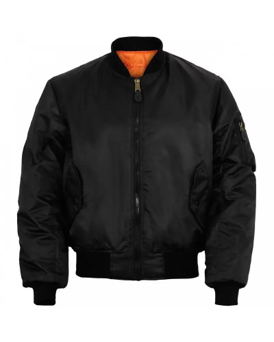Куртка льотна Mil-Tec MA1, Black (10403002)