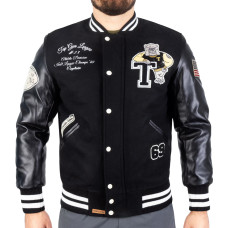 Куртка демисезонная Sturm Mil-Tec Baseball Jacket Top Gun League, Black