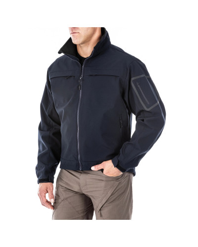 Куртка тактическая для штормовой погоды 5.11 Tactical Chameleon Softshell Jacket, Dark Navy (48099INT-724)