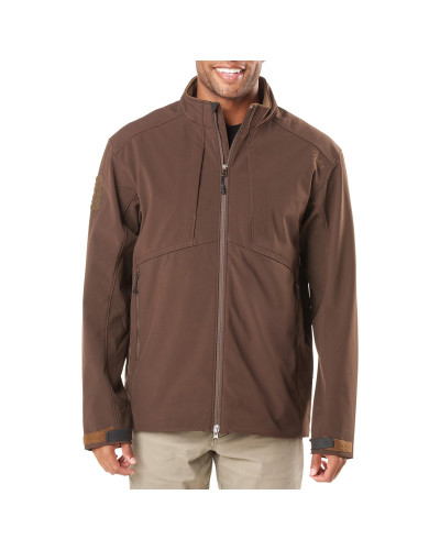 Куртка тактическая для штормовой погоды 5.11 SIERRA SOFTSHELL, Burnt (78005-117)