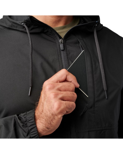 Куртка тактична демісезонна 5.11 Tactical Radar Packable Jacket, Black (48368-019)