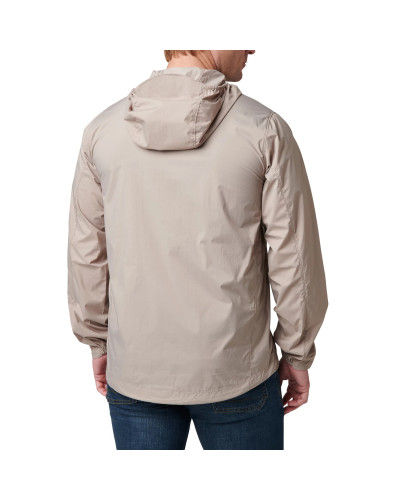 Куртка тактична демісезонна 5.11 Tactical Packable Windbreaker Jacket, Badlands tan (48388-956)