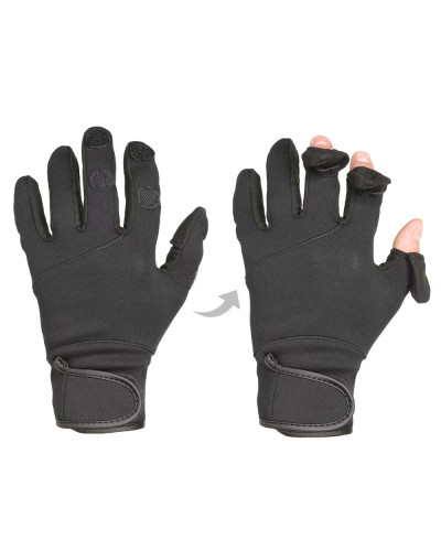 Перчатки тактические Sturm Mil-Tec Neoprene/Amaro Shooting Gloves, Black (11657002)