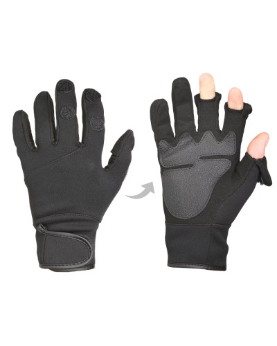 Перчатки тактические Sturm Mil-Tec Neoprene/Amaro Shooting Gloves, Black (11657002)