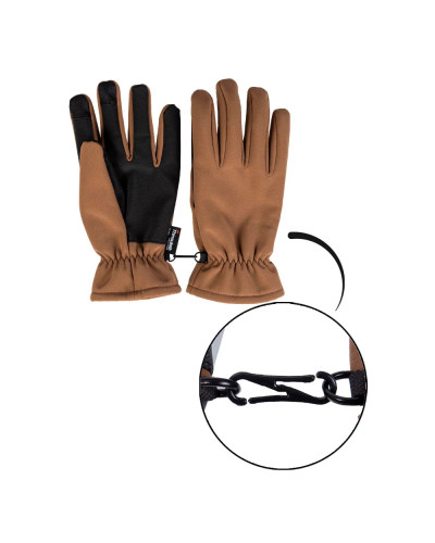 Рукавички тактичні Sturm Mil-Tec Thinsulate™ Softshell Gloves, Dark coyote (12521319)