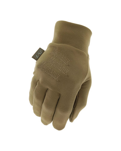 Рукавички тактичні зимові Mechanix Coldwork™ Base Layer Coyote Gloves, Coyote арт. CWKBL-72