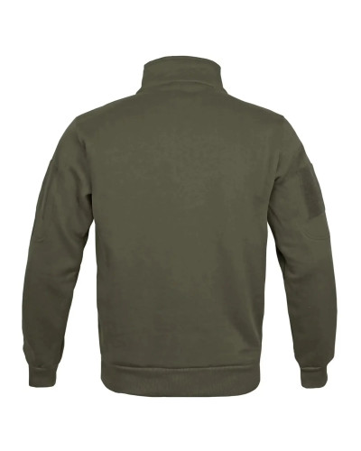 Реглан тактический на молнии Mil-Tec TACTICAL SWEAT-SHIRT WITH ZIPPER, Ranger green (11472512)