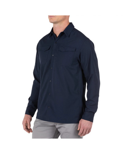 Сорочка тактична з довгим рукавом 5.11 FREEDOM FLEX WOVEN SHIRT - LONG SLEEVE, Peacoat (72417-787)