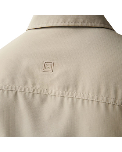 Рубашка тактическая 5.11 Tactical Marksman Utility Short Sleeve Shirt, Khaki (71215-055)