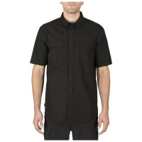 Рубашка тактическая с коротким рукавом 5.11 Stryke™ Shirt - Short Sleeve, Black
