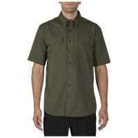 Сорочка тактична з коротким рукавом 5.11 Stryke ™ Shirt - Short Sleeve, TDU Green