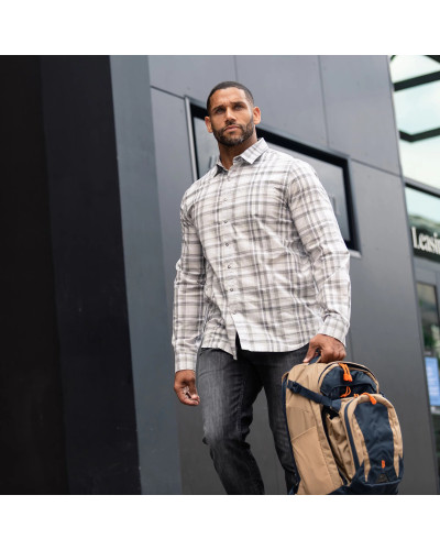 Сорочка тактична 5.11 Tactical Igor Plaid Long Sleeve Shirt, Umber brown plaid (72529-705)