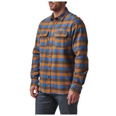 Рубашка тактическая 5.11 Tactical Lester Long Sleeve Shirt, Cobalt blue plaid