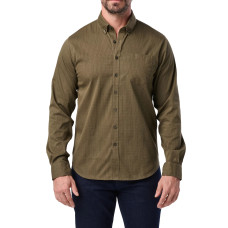 Рубашка тактическая 5.11 Tactical Alpha Flex Long Sleeve Shirt, Ranger green Dby