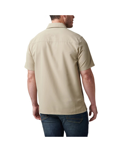 Рубашка тактическая 5.11 Tactical Marksman Utility Short Sleeve Shirt, Khaki (71215-055)